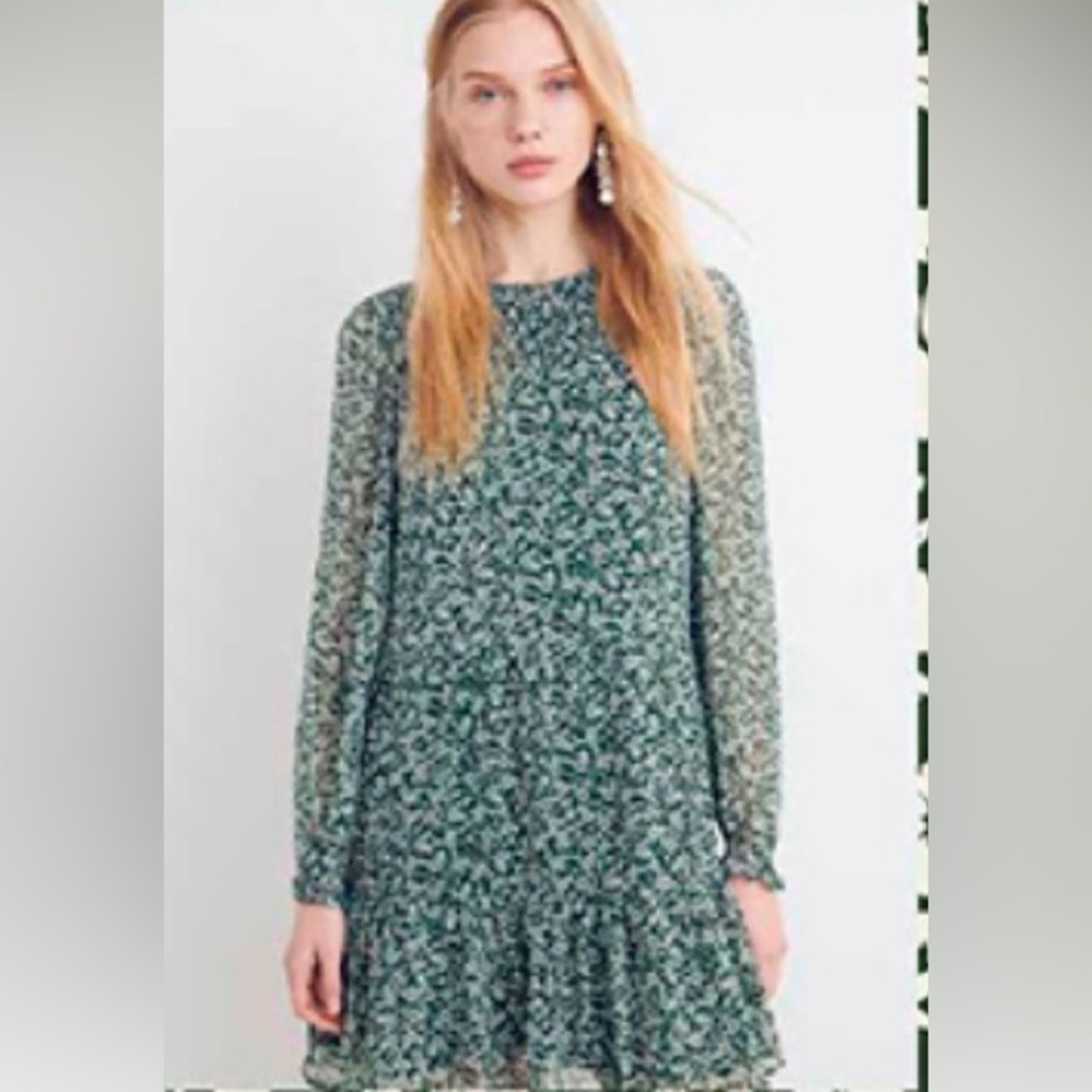 Melrose and Market Floral Long Sleeve Dress